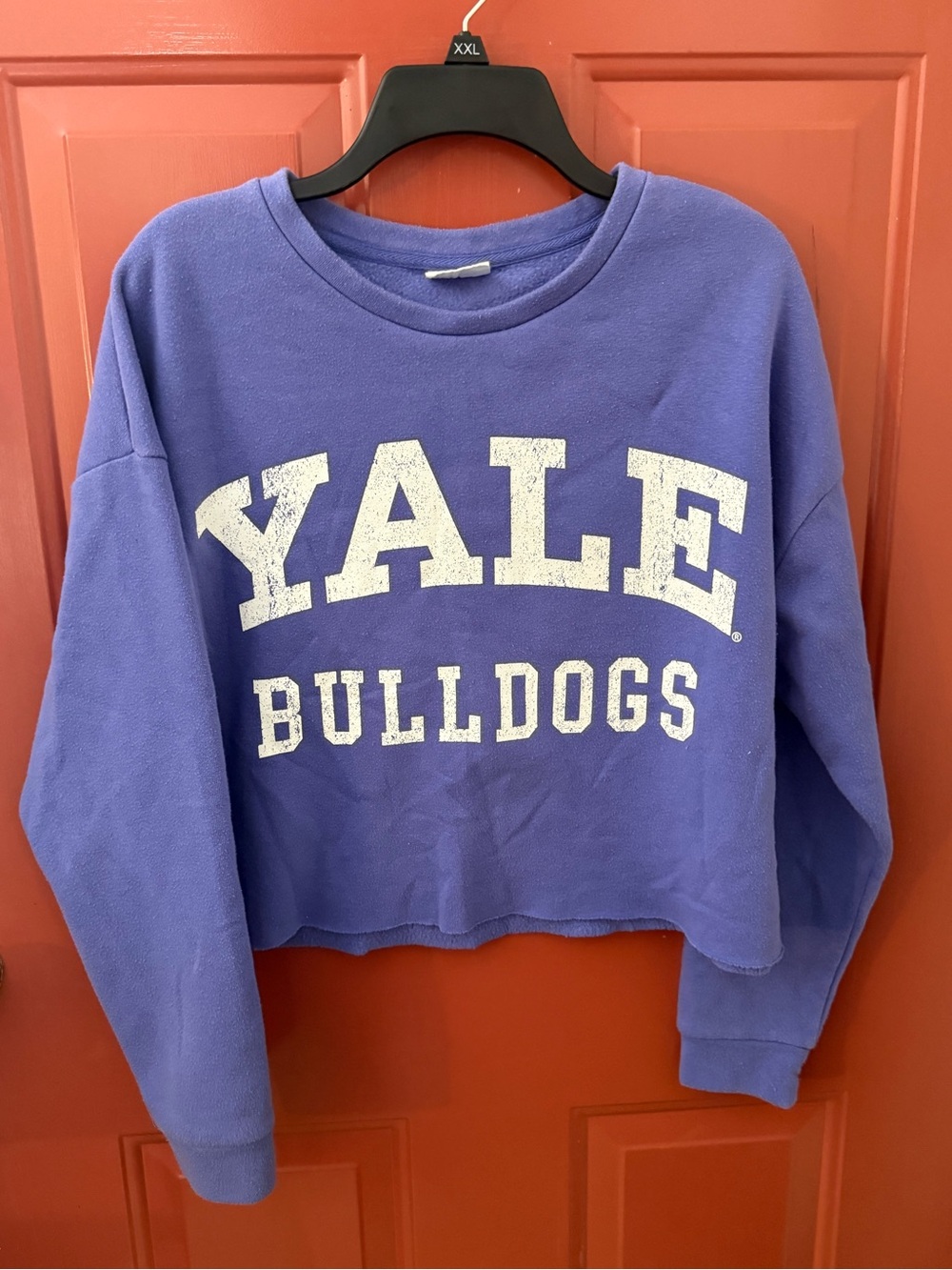 Yale Bulldogs Purple Crewneck Sweatshirt